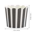 thumbnail image 5 of 100pcs Disposable Paper Dessert Cups - Cupcake Liners and Muffin Baking Cups for Parties, Events, and Baking Needs, 5 of 6