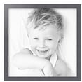 thumbnail image 2 of ArtToFrames 20" x 20" Tungsten Picture Frame, 20x20 inch Gray MDF Poster Frame (WOM-4640), 5 Pack, 2 of 6