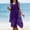 *Purple, variant on ClodeEU Women's Chiffon Sleeveless Crewneck Midi Dress ,Casual Solid Color Summer Dress Black,Women's Plus L