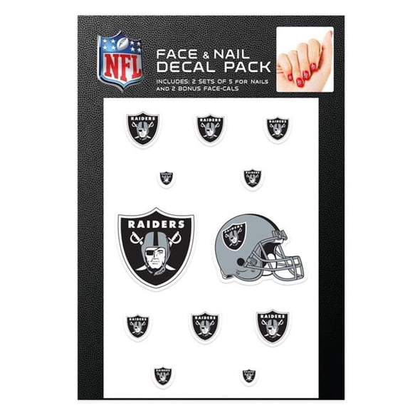 Wraft 652405580 Las Vegas Raiders Nail Cals