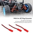 thumbnail image 5 of NestledNature 3Pcs PH2.0 To JST Plug Adapter Connector For AXIAL SCX24 1/24 Tracked Vehicle Upgrade Part,JST Adapter,PH2.0 Connector, 5 of 8