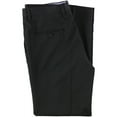 thumbnail image 2 of Tommy Hilfiger Mens Solid Dress Pants Slacks, Black, 35W x 30L, 2 of 2