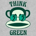 thumbnail image 2 of Women's Paul Frank Think Green Julius the Monkey Graphic Tee Athletic Heather 2X Large, 2 of 4