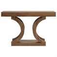 thumbnail image 3 of Demi Bonn 43.31" Farmhouse Console Table - Curved Legs, Narrow Sofa Table Behind Couch, for Entryway/Living Room, Rustic Brown, 3 of 5