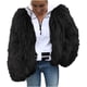 thumbnail image 1 of Chaquetas para mujer Damas Casual Trendy Color sólido Faux Plush Warm Jacket Coat Odeerbi ODB-3, 1 of 5