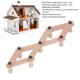 thumbnail image 4 of Estante de pared en miniatura para casa de Muñecas ANGGREK Madera de abedul, 4 of 7