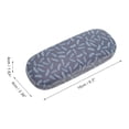 thumbnail image 4 of Unique Bargains 1 Pc Vintage Pattern EyeGlasses Case Durable Eyeglasses Storage Navy Blue, 4 of 5
