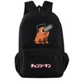 thumbnail image 1 of Anime Chainsaw Man Rucksack Back To School Backpack Girl Boy Canvas Light weight Bag Children Schoolbag Student Teen gift, 1 of 5