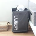 thumbnail image 1 of Freestanding Laundry Hamper Collapsible Extra Large Clothes Basket with Easy Carry Extended Handles for Clothes Toys, 1 of 7
