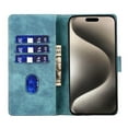 thumbnail image 3 of For Samsung Galaxy S23 Ultra 5G 6.8" Cat Patterned Embossed Strong Magnetic Attachment/Closure, Card Slots/Pocket, PU Leather Flip Wallet Case ﻿,Blue,For Galaxy S23 Ultra 5G, 3 of 8