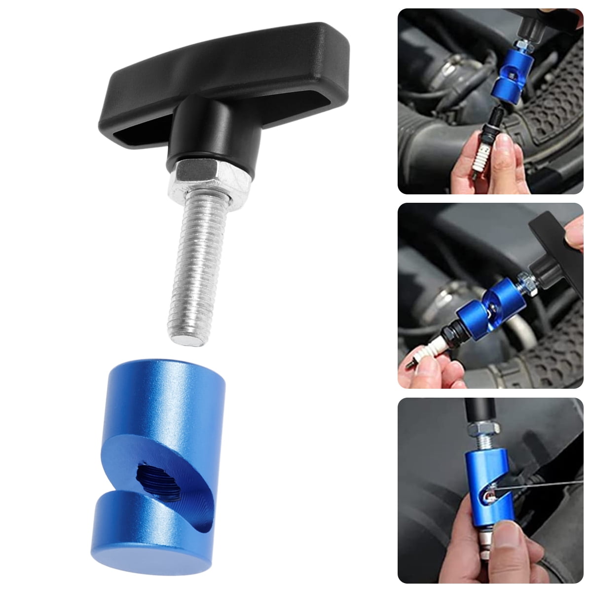Retrok Lift Support Clamp Metal Hood Strut Clamp Portable Car Hood