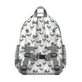 thumbnail image 3 of Chicken backpack with colorful rooster motifs, roomy backpack for school, perfect back to school gift, 3 of 6