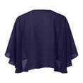 thumbnail image 4 of UJNDER Elegant Soft Chiffon Scarves Shawls Wraps for Women Stylish Accessories for Dresses for Various Navy, 4 of 4