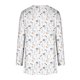 thumbnail image 4 of ICHUANYI Clearance Women's Casual Printing Loose Round Neck Long Sleeve T-shirt Tops Blouse(White, XL) ICHUANYI WER2023081504832, 4 of 5
