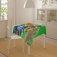 thumbnail image 4 of Animal Crossing New Horizons 100% Polyester Fiber Square Tablecloth Anti Pilling Tablecloth Decoration 60"X60", 4 of 6