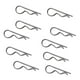 thumbnail image 3 of 20 piezas de material acero inoxidable Industrial enganche mecánico pinza para el cabellero pinza para tractor 1,6x32mm Zulema 20 clips R de acero inoxidable., 3 of 7