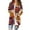 Multicolor, variant on VINUSLI Funny Holiday Sweaters for Women Plus Size Long Sleeve Pumpkin Print Open Front Cardigans Halloween Vintage Knit Coats Multicolor,L