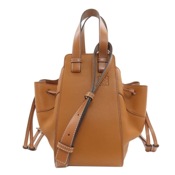 Pre-Owned Loewe Hammock 2-Way Handbag, Calfskin, Women's