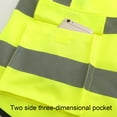 thumbnail image 7 of Vest Reflective Breathable Cloth Safety Protective Vest One Size Fits Most for Outdoor, 7 of 7