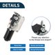 thumbnail image 4 of Motor de limpiaparabrisas Unique Bargains para Fiat Uno Hatchback 146 1983-2006 5 Pines No.7791870/7799817/77998170 Reemplazo del motor del limpiaparabrisas delantero 1pc, 4 of 7