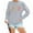 Light Gray, variant on Fiaer Merry Christmas Women Sweatshirts Crew Neck Plus Size Xmas Pullover Long Sleeve Relaxed Trendy Holiday Tops Pink XL