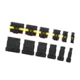 thumbnail image 3 of Waterproof Electrical Connector, Male Female Car Wire Plug 1 2 3 4 5 6 Pin Way 147Pcs  For Automotive, 3 of 8