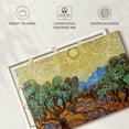 thumbnail image 6 of Elephant Stock Olive Trees With Yellow Sky And Sun Wall Art - Horizontal Canvas Wall Art - Living Room Wall Decor - Floral And Botanical Canvas - Gray And Green Decor By Vincent Van Gogh - 12" x 8", 6 of 8
