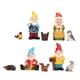 thumbnail image 2 of Juego de 10 adornos enanos para crear estilo, traer buena suerte, detalles exquisitos, decoración de jardín, 2 of 5