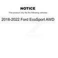 thumbnail image 2 of Transit Auto Front Rear Disc Brake Rotors and Ceramic Pads Kit for Car 2018-2022 Ford EcoSport AWD K8T-103093, 2 of 11