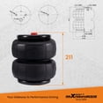 thumbnail image 2 of Maxpeedingrods Air Tow Assist for Chevy Silverado for GMC Sierra 1500 99-06 Overload Level Kit, 2 of 6