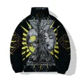 thumbnail image 1 of Abrigos de invierno para hombre Parkas Ropa de algodón estampada de moda Chaquetas de invierno para hombre Cómodas y versátiles Novedades en Parkas Abrigo para hombre, 1 of 5
