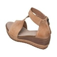 thumbnail image 5 of Antelope Women's Davi Leather Wedge Sandals, 5 of 6