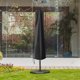 thumbnail image 1 of Funda para sombrilla de jardín con cordón inferior para patio y exterior Negro con poste, 1 of 8