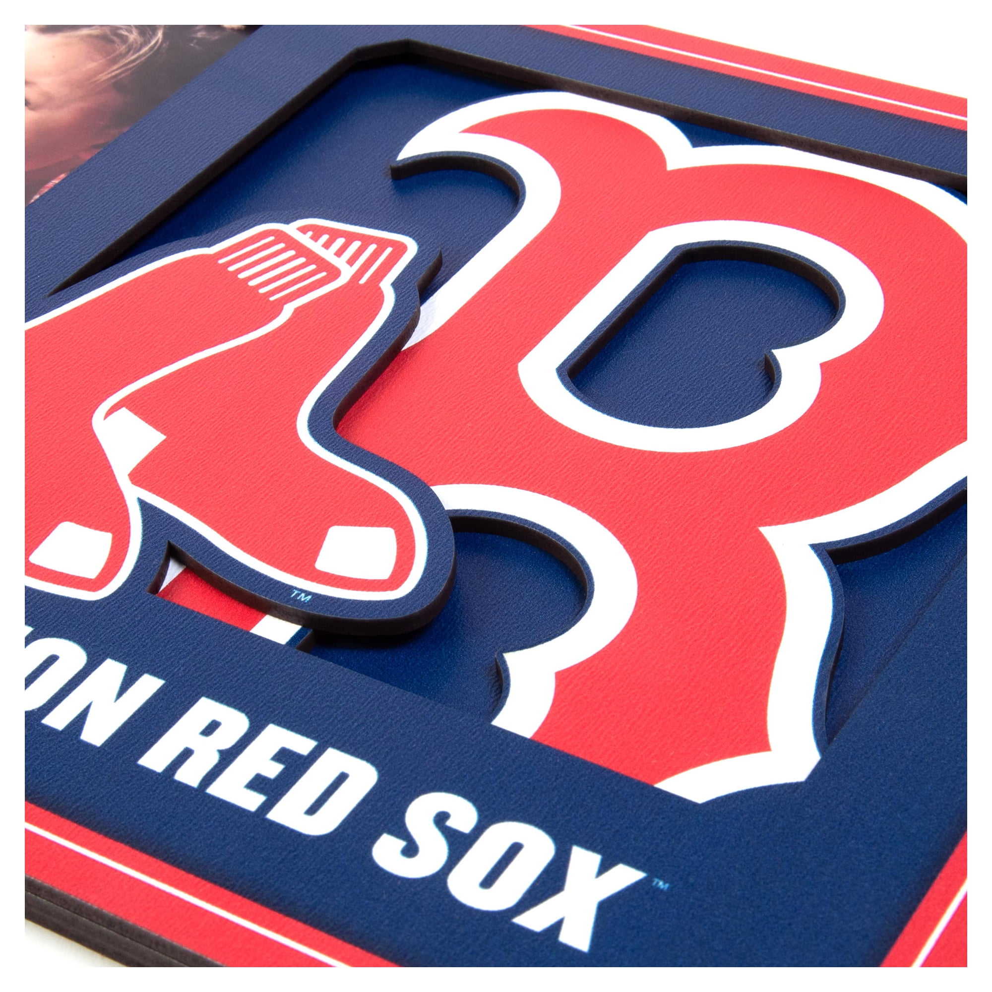 IDNA Boston Red Sox 3D Logo Series Picture Frame