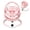 Pink, variant on PRVAETU Electric Baby Swing for Infant Newborn W/ 5 Speed,10 Lullabies,5-Point Harness,Detachable Cushion & Canopy,Remote Control & Touch Panel,Pink