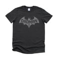 thumbnail image 4 of DadMan Shirt for Men Funny Dad T-Shirt with Gray Bat Graphic Dark Gray Heather Shirt Adult Small, 4 of 5