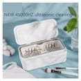 thumbnail image 3 of Ultrasonic Cleaner 45000Hz Glasses Watch Ultrasonic Cleaning Tank Wash, 3 of 5