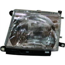 Left Headlight Assembly - Compatible with 1997 - 2000 Toyota Tacoma 1998 1999