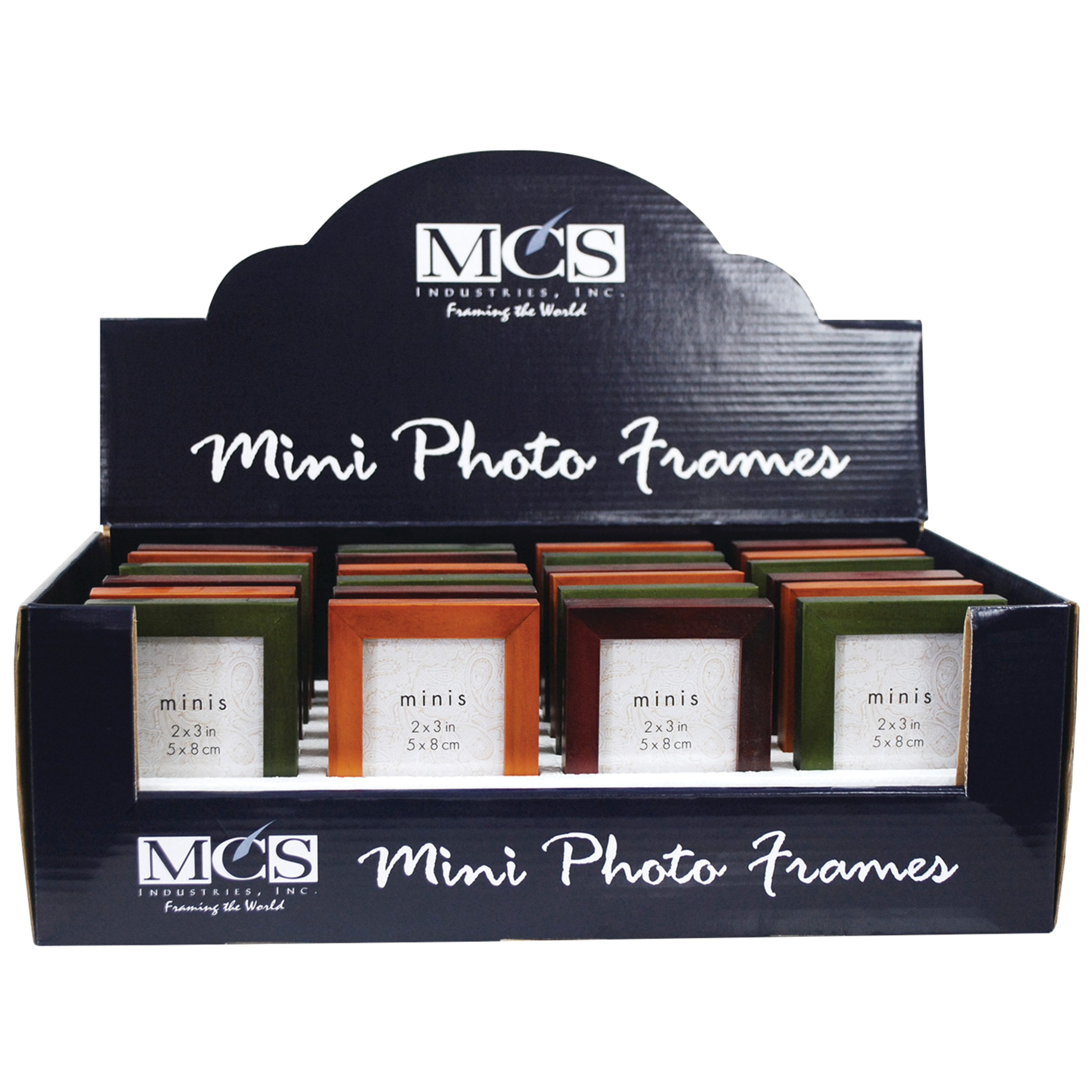 MCS Frames JewelTone Wood Frames, 24/Pkg.