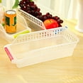 thumbnail image 2 of Balieda Refrigerator Organizers and Storage with Handle Clear Storage Bins Stackable Kitchen Organizers and Storage Box for Home Kitchen, 1PC, 2 of 6