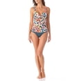 thumbnail image 3 of Anne Cole - Twist Front Underwire Tankini Swim Top, 3 of 3