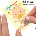 thumbnail image 4 of HLONK Infant Shower Games Cards Decors for Baby Shower Dirty Diaper Scratch off Game, 4 of 5
