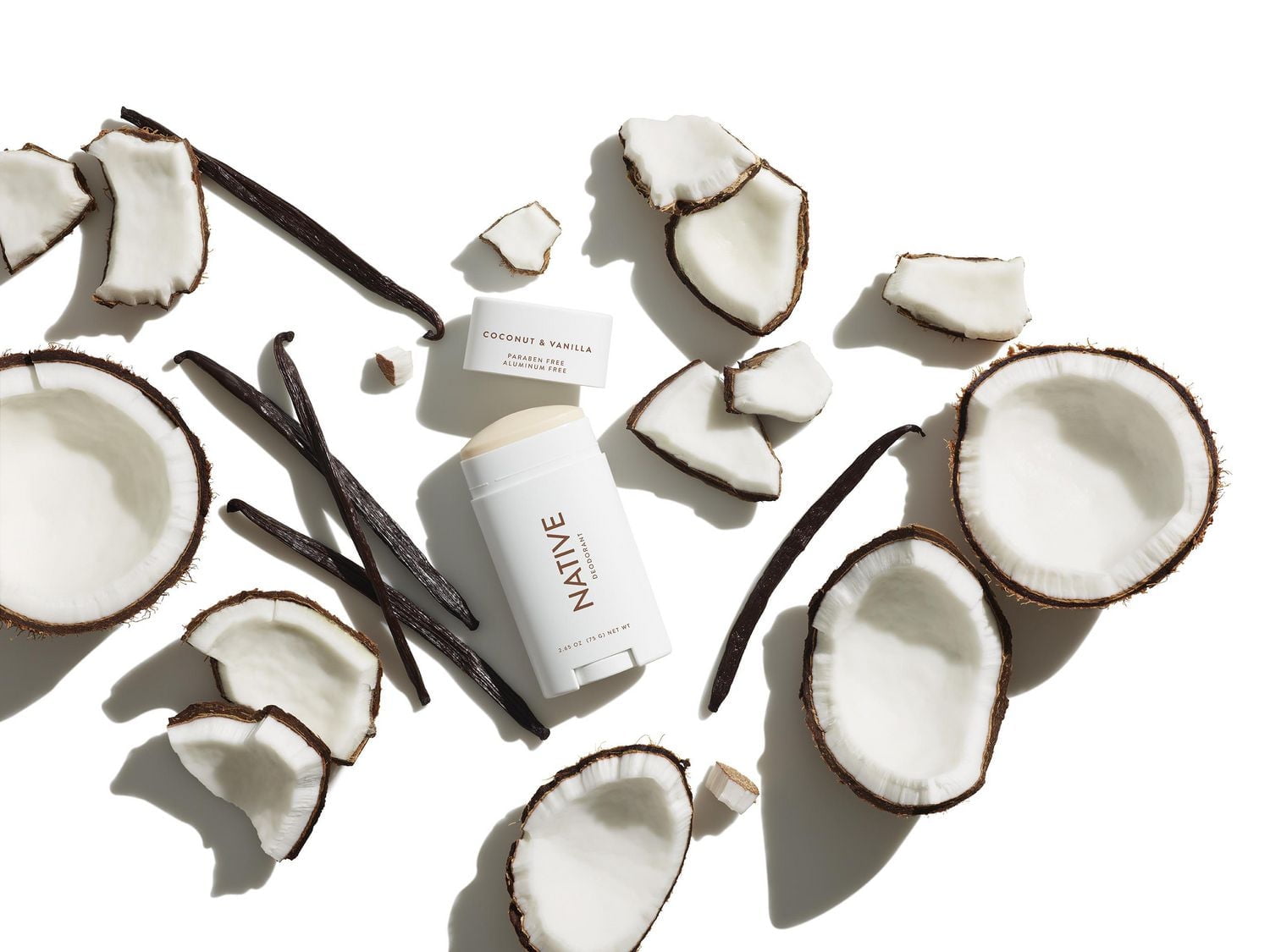 Native – Desodorisant sans aluminium, noix de coco et vanille