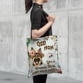 thumbnail image 4 of German Shepherd Mom Like a Normal Mom Except Much Cooler Happy Mother's Day All Over Print 3D Canvas Tote Bag Alsatian Dog Lover Gifts Reusable Handbag - 02004, 4 of 5
