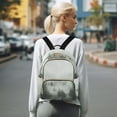 thumbnail image 7 of FORMRS Mini Backpack Purse for Women Travel Daypack Casual Shoulder Bag, Foggy Forest, 7 of 7