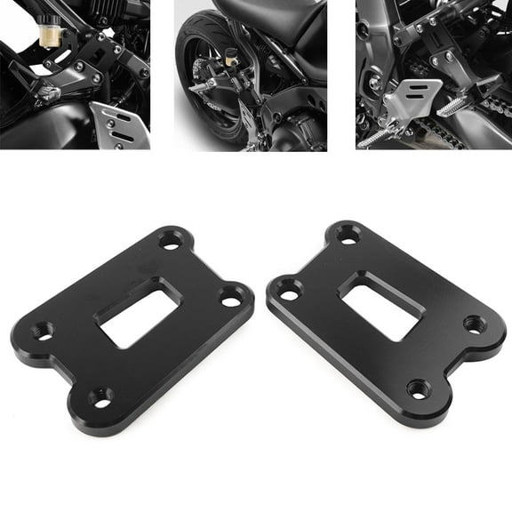 ZS Rear Pedal Lowering Kit Passenger Footrests Supports for YAMAHA MT09 FZ09 2021