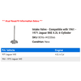 thumbnail image 2 of Intake Valve - Compatible with 1961 - 1971 Jaguar XKE 4.2L 6-Cylinder 1962 1963 1964 1965 1966 1967 1968 1969 1970, 2 of 2