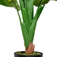 thumbnail image 6 of Northlight Artificial Variegated Dieffenbachia Leaf Potted Plant - 36", 6 of 7