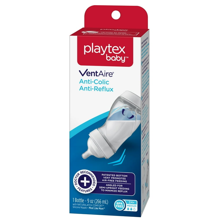 Playtex VentAire Advanced Wide Bottle, Ounce (Discontinued by