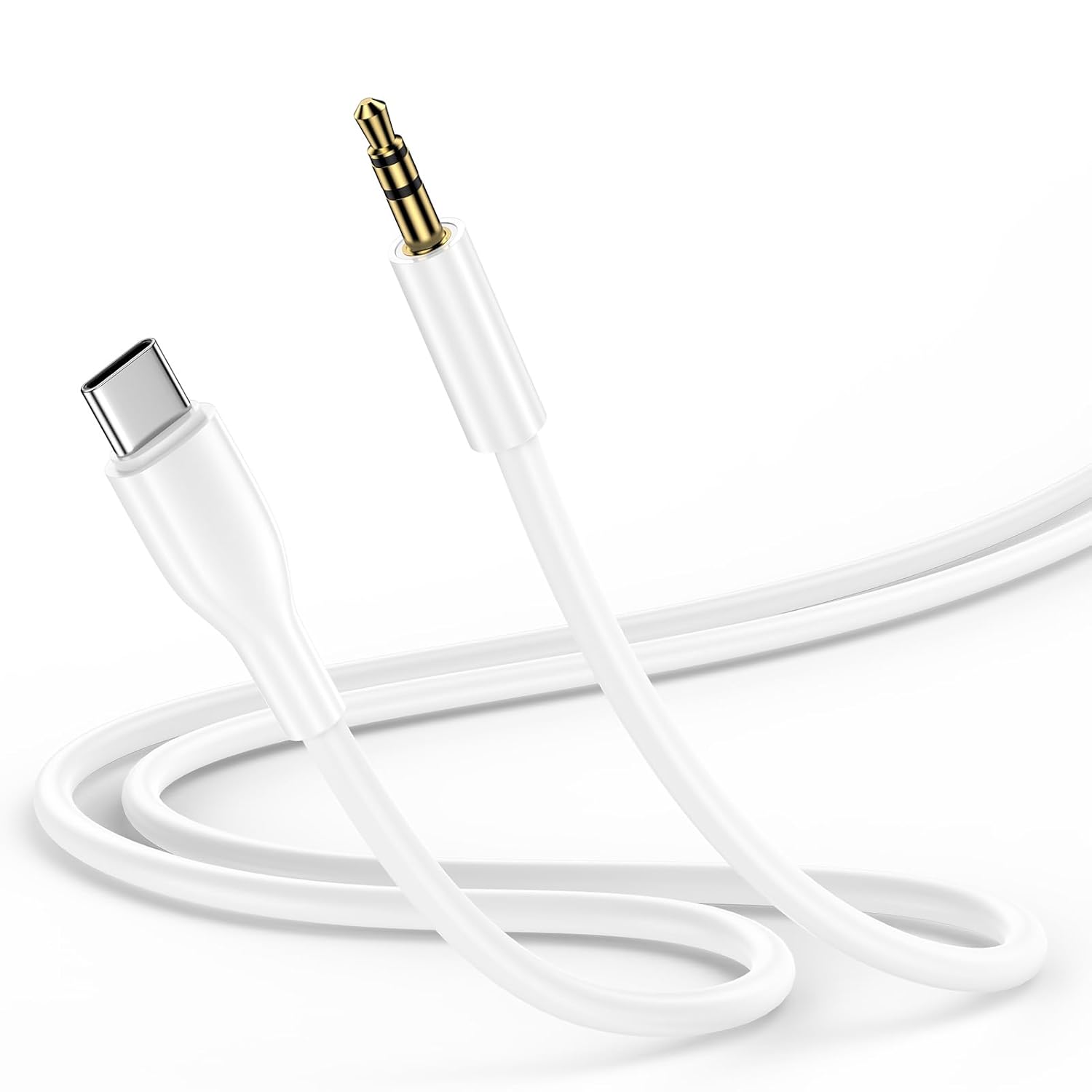 JSAUX USB C Auf Aux Kabel 2M, USB Typ C Auf 3.5mm K Produktbild-Vorschau 2